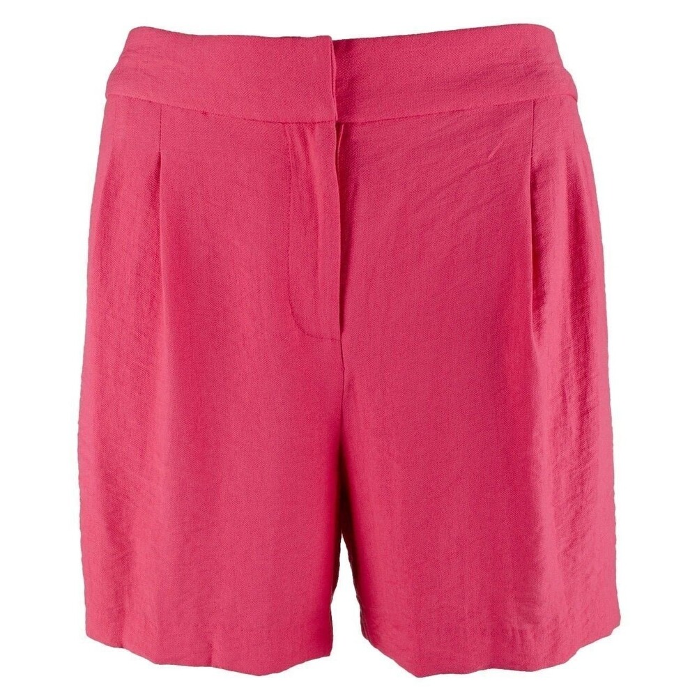 Vince Camuto Women's Summer Heat Solid Pull On Shorts Fuchsia 0